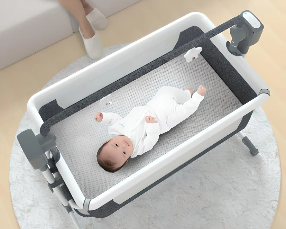 rocking bassinet crib
